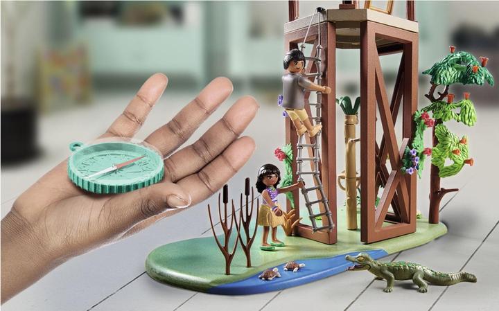 Produktbild Playmobil Forschungsturm mit Kompass (71008, Playmobil Wiltopia)