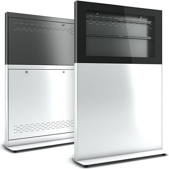 Image du produit DSS Stèle d'intérieur Landscape, écran 50", noir