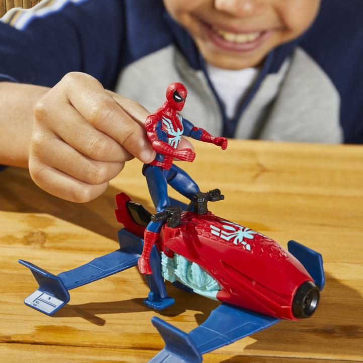 Image du produit Hasbro Spiderman Web Splashers Véhicule Spider-Man Jet Splasher