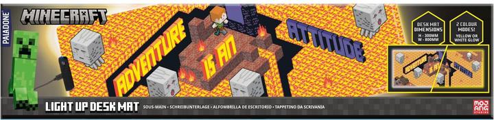 Image du produit Paladone Products Minecraft - Tapis de souris RGB