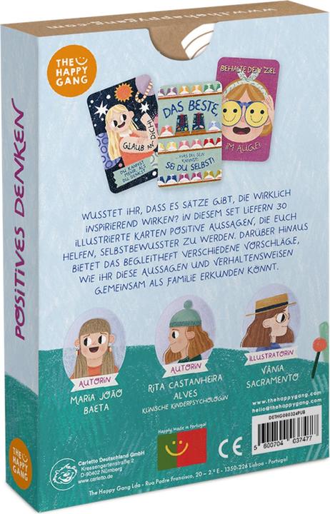 Image du produit Carletto Cartes d'encouragement Pensée positive (d) (Allemand)