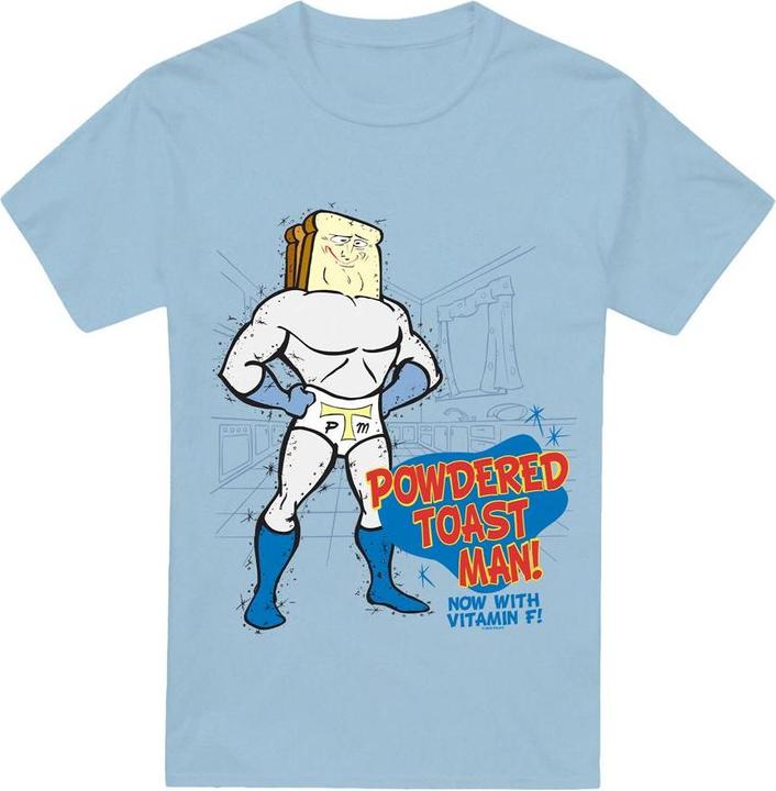 Image du produit Ren & Stimpy - T-shirt POWDERED TOAST MAN - Homme (M)