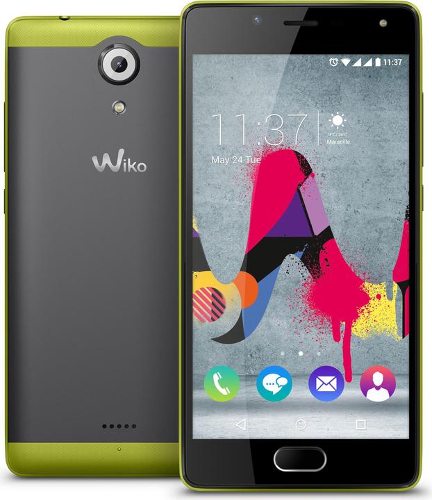 Produktbild Wiko U Feel Lite (16 GB, Lime, 5", Hybrid Dual SIM, 8 Mpx, 4G)