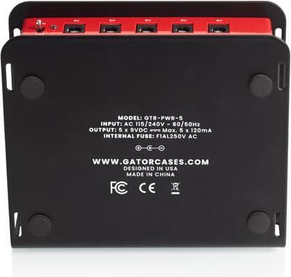 Actual product image Gator GTR-PWR-5-F