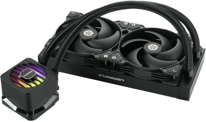 Produktbild Enermax LIQMAXFLO SR 240mm CPU AIO Flüssigkeitskühler - Xtreme Doppelkammer PWM Pumpe