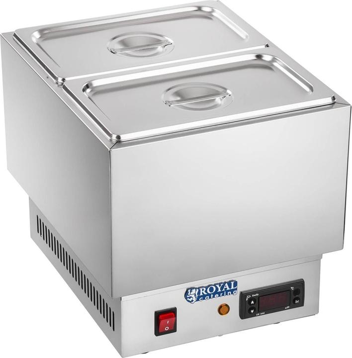 Actual product image Royal Catering Chocolate Melter - 2 GN 1/4 Container