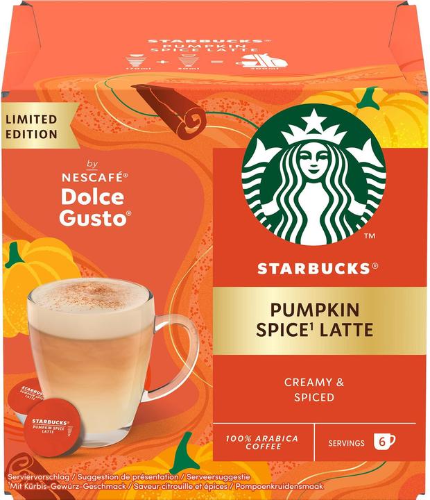 Starbucks Pumpkin Spice Latte by Nescafé Dolce Gusto (6 x Port.)