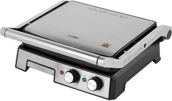 Produktbild Vorel ELEKTRO-KONTAKTGRILL GERILLT GRILLFLÄCHE 29,5X24CM 2000W