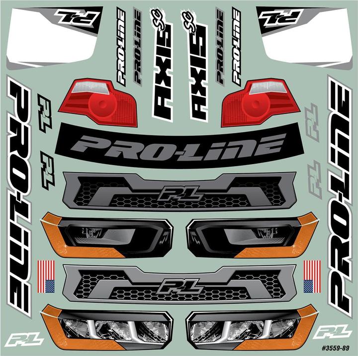 Produktbild Pro-Line Axis Short Course Karo klar