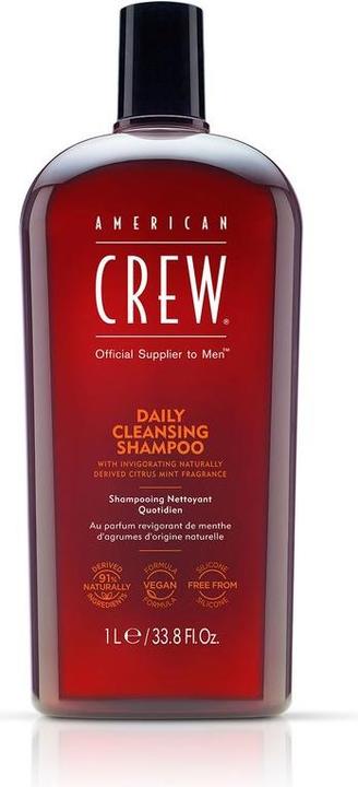 American Crew Daily Cleansing Shampoo 250 ml (250 ml, Flüssiges Shampoo)