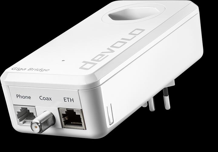 Actual product image Devolo Giga Bridge Coax (2000 Mbit/s)