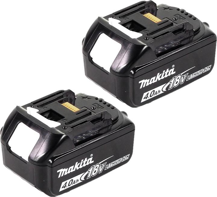 Productafbeelding Makita DUC 353 M2 Accu Kettingzaag 36V ( 2x18V ) Borstelloos 35 cm + 2x 4,0 Ah Accu - zonder oplader (Accu kettingzaag)