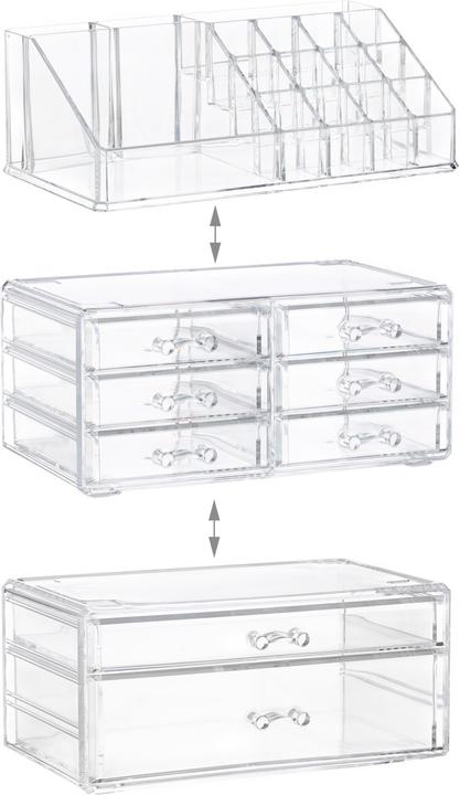 Actual product image Relaxdays Makeup Organizer
