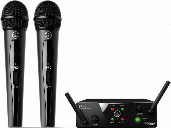 Actual product image AKG Pro WMS40 Mini Dual Vocal Set