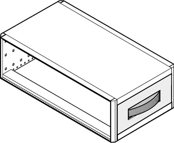Image du produit Schroff Poignée de bande - BANDGRIFF RATIO/PRO 4HE 415T