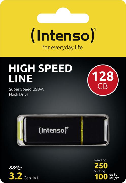 Image du produit Intenso ligne à grande vitesse (128 Go, USB-A, USB 3.1)