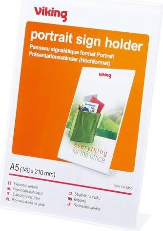 Actual product image Office Depot Table stand Slanted A5 Transparent (A5)