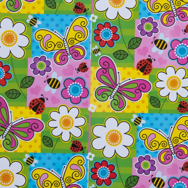 Produktbild Idena Geschenkpapier 2m x 70cm neutrale Motive (Geschenkpapier, 10 x)