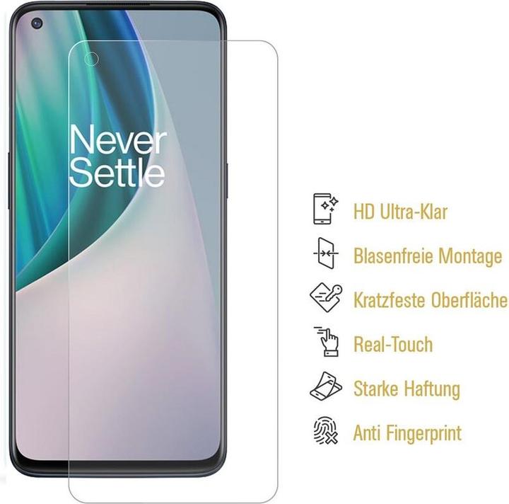 Produktbild Protectorking 4x Premium Displayschutzfolie 3D KLAR (4 Stück, OnePlus Nord N10)