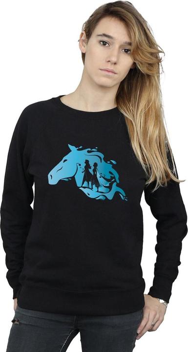 Actual product image Disney Womens/Ladies Frozen 2 Nokk Silhouette Sweatshirt (L)