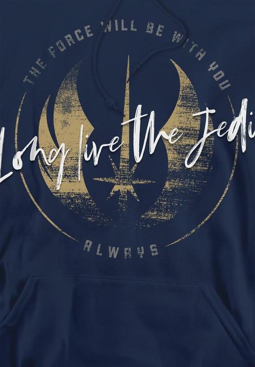 Produktbild Star Wars Long Live The Jedi Kapuzenpullover (S)