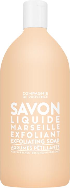 Immagine prodotto La Compagnie de Provence Sapone esfoliante da 1 litro Agrumi frizzanti (Sapone, 1000 ml)