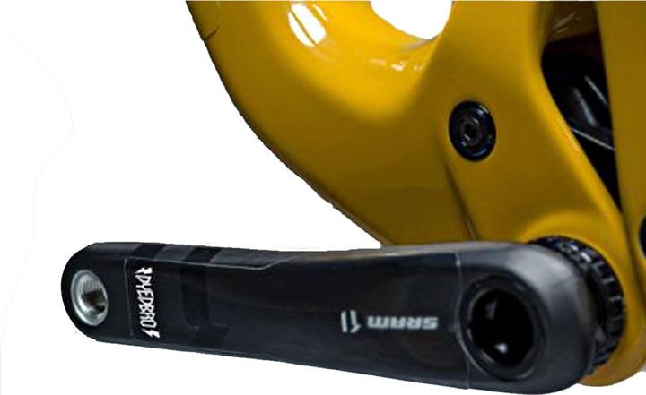 Actual product image Dyedbro Crank Guard Kit 175 mm - Clear (175 mm)