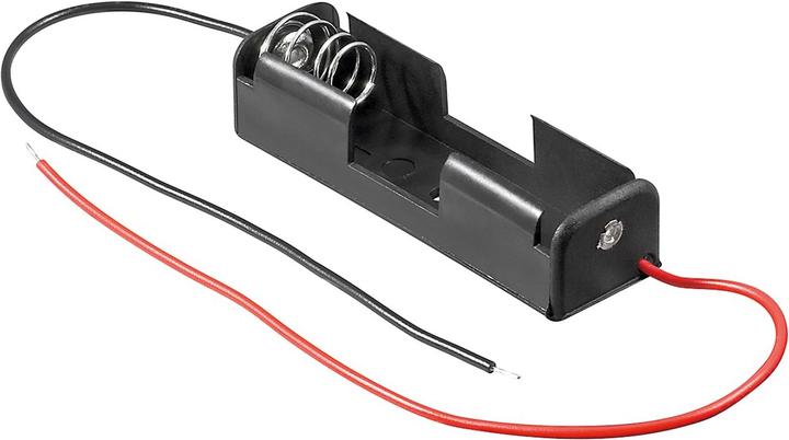 Goobay 1x AA Mignon Batteriehalter