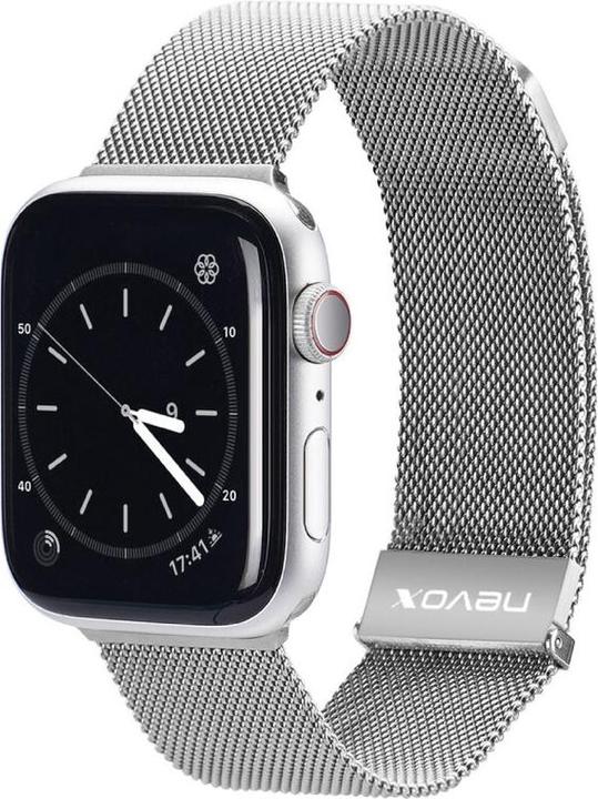 Produktbild Nevox Milanaise Armband f. Apple Watch 42mm sr (Edelstahl)