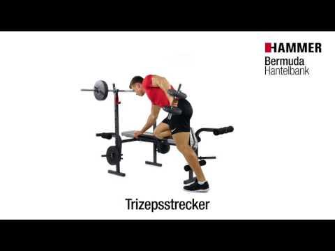 Actual product image Hammer Fitness Bermuda incl. 25 kg weights