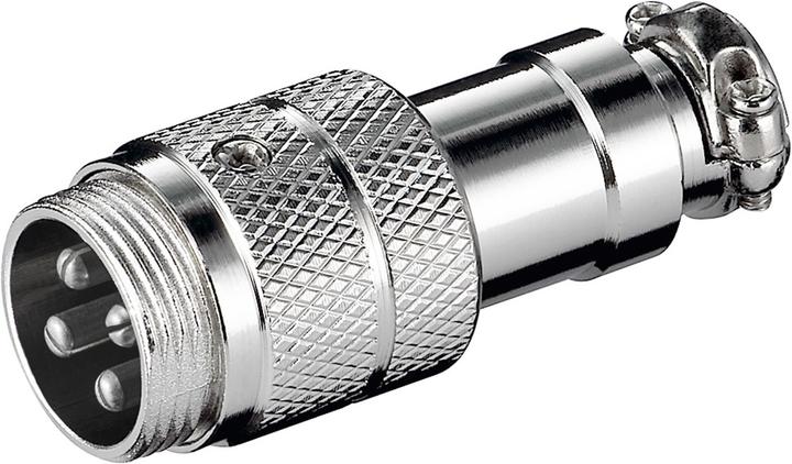 Produktbild Goobay Mikrofonstecker, 4 Pin