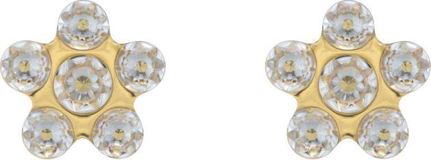 Actual product image Studex Sensitive stud earrings Daisy crystal (Stainless steel)