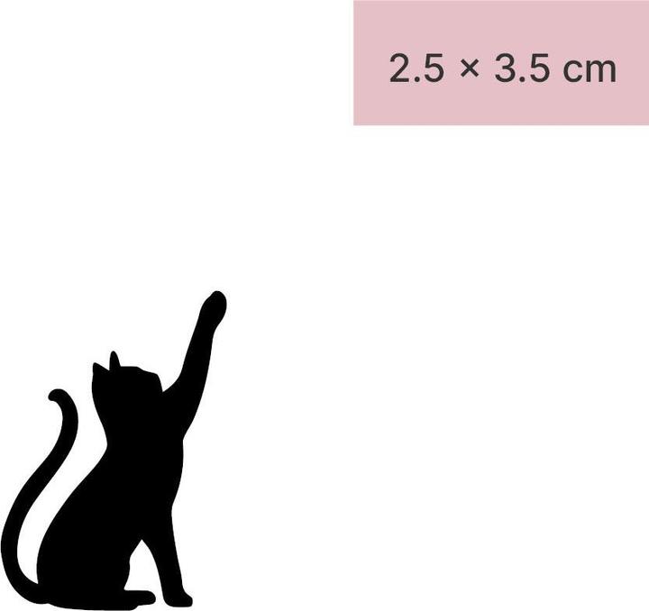 Immagine prodotto minink Tatuaggio temporaneo - Gatto riempito