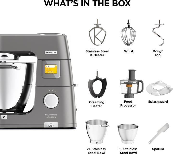 Kenwood Titanium Chef Patissier XL (1400 W)