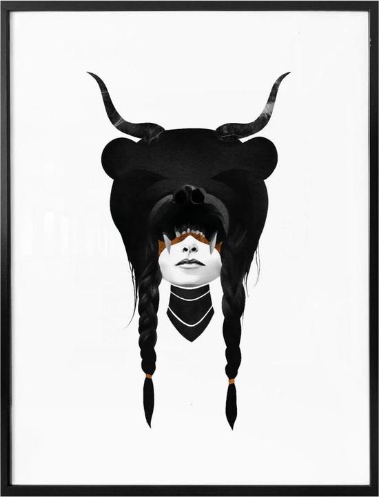 Image du produit Trenddeko Guerrier des ours (100 x 120 cm)
