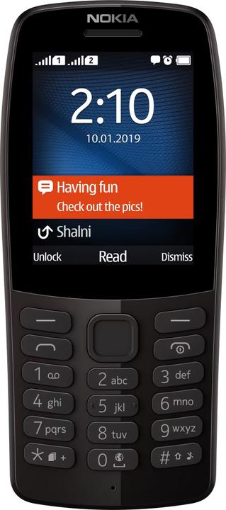 Image du produit Nokia 210 (2.4 pouces) Téléphone fonctionnel (2.40", 0.30 Mpx, 2G)