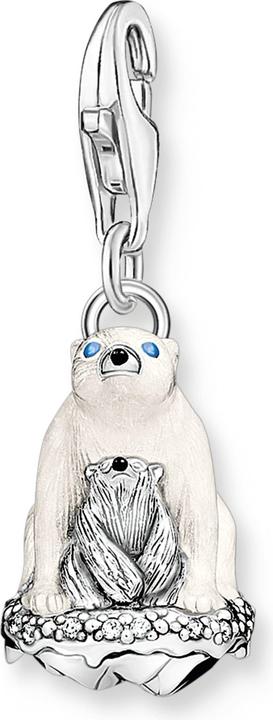 Immagine prodotto Thomas Sabo Ciondolo con orsi polari in argento (Argento 925, Smalto)