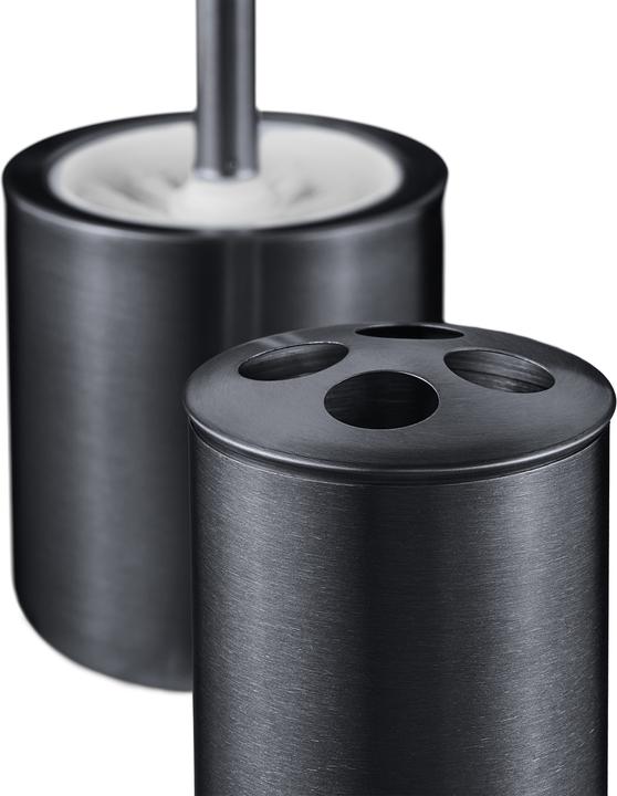 Actual product image Relaxdays 5-Piece Bathroom Accessory Set