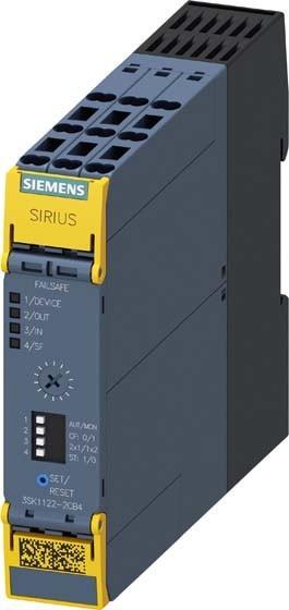 Produktbild Siemens NOT-AUS Schaltgerät 24V/DC Grundgerät 3SK1122-2CB44