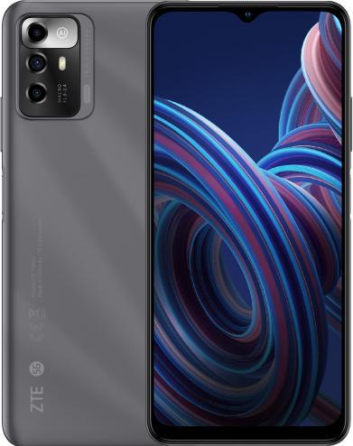 Actual product image TE Connectivity ZTE BLADE A72 64GB 4GB RAM 5G GREY ITALY (64 GB, Grey, 6.52", Hybrid Dual SIM, 12.98 Mpx, 5G)