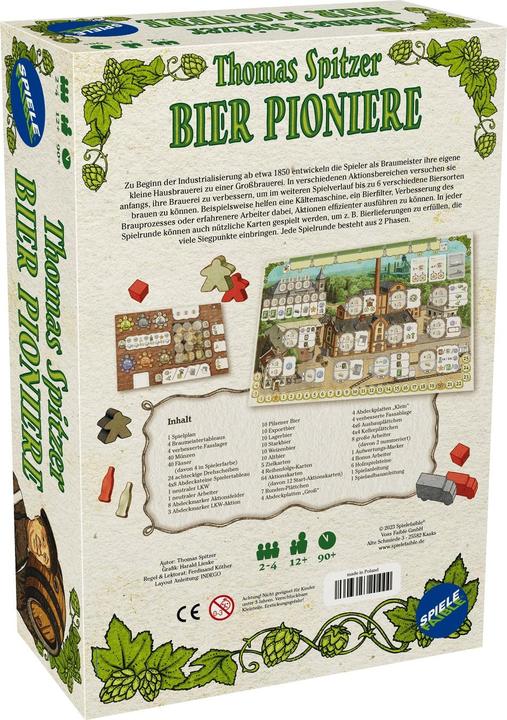 Produktbild Spielefaible Bier Pioniere - Brettspiel (Deutsch)