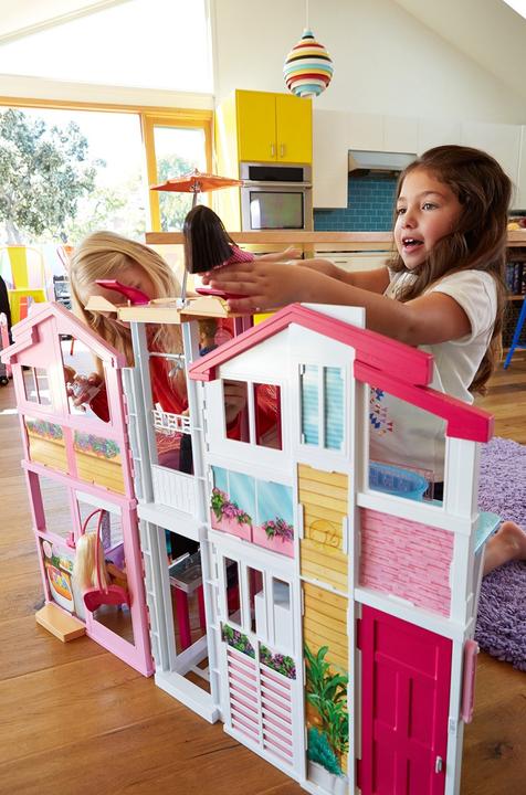 Produktbild Barbie 3-Etagen-Stadthaus