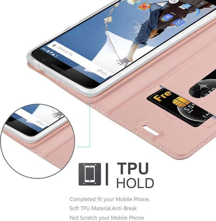 Image du produit Cadorabo Book Classy Style Cover (LG Nexus 6)
