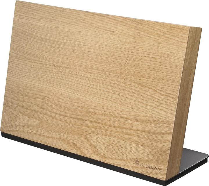 Immagine prodotto Zassenhaus Ceppo magnetico per coltelli Studio oak fino a 8 coltelli 36x12,5x23 cm