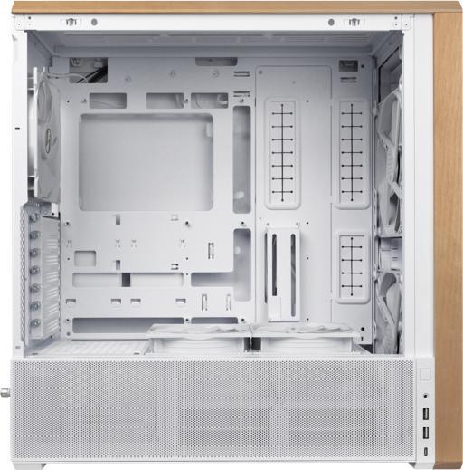 Image du produit Lian-Li Lancool 217 PC-Gehäuse, Midi-Tower, ATX, Tempered Glass - weiss (ATX, SSI EEB)