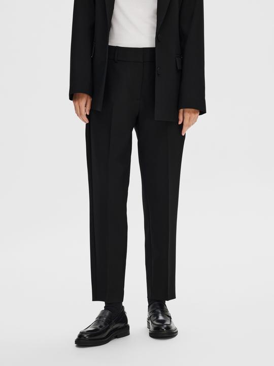 Actual product image Selected Femme Slim Fit Cropped Trousers (42)