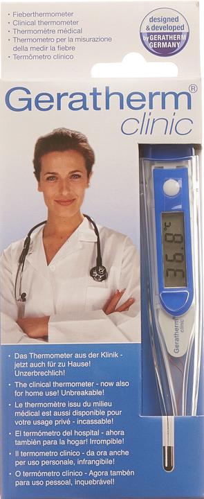 Produktbild Geratherm clinic Fieberthermometer digital digital (Achselhöhle, Mund, Rektal)