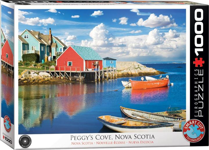 Actual product image Eurographics Fishing huts in Peggy's Cove (1000 pieces)