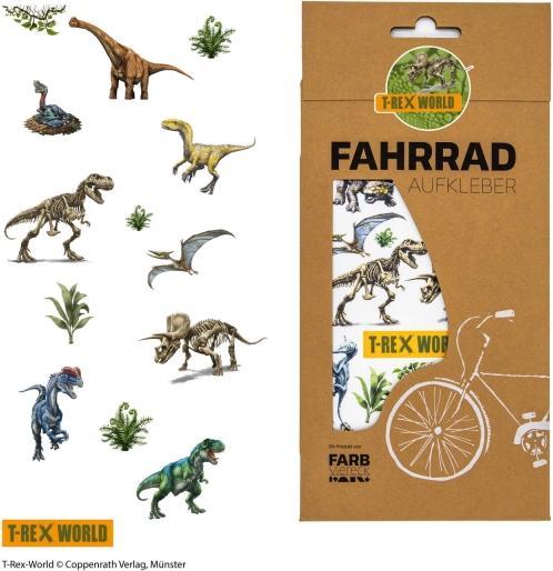 Image du produit Farbviereck T-Rex Motive autocollants / stickers