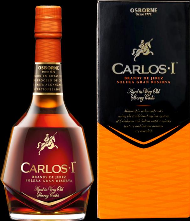 Actual product image Domecq Bodegas Brandy Solera Gran Reserva Carlos I (1 x 70 cl)